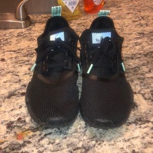 Adidas NMD_R1 Black & Mint Blue